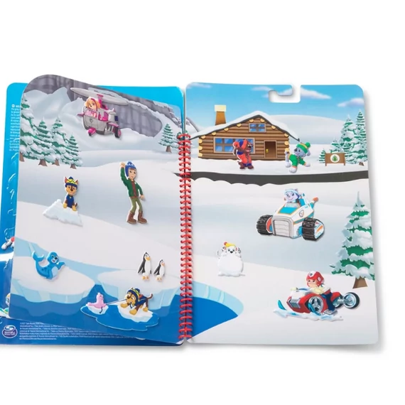 Melissa & Doug kreatív játék, pufi matrica füzet, Mancs Őrjárat - Jake és a hegy