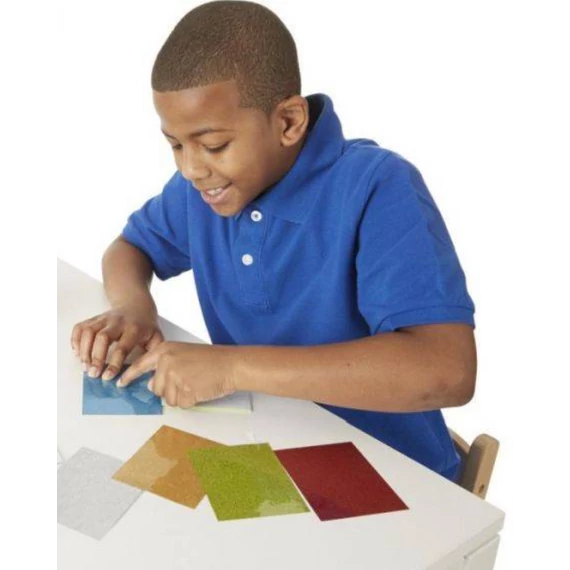 Melissa & Doug Kreatív játék, Glitter pufi matrica készítő, kaland
