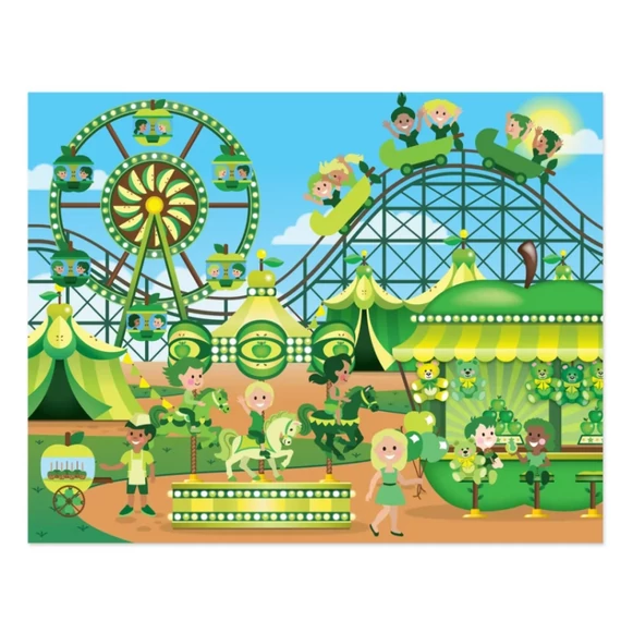 Melissa & Doug Kreatív játék, Illatos matrica készlet, gyümölcsöskert