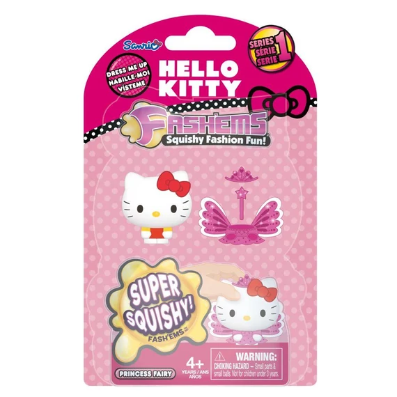 Fash'ems Hello Kitty Gyűjthető figurák S1, öltöztethetős