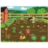Melissa & Doug Kreatív játék, Újrahasználható matrica készlet, farm
