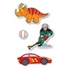 Melissa & Doug Kreatív játék, Matricagyűjtő füzet 500 matricával, dinó, járművek, univerzum