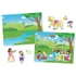 Melissa & Doug Kreatív játék, Újrahasználható matrica készlet, hercegnő