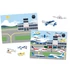 Melissa & Doug Kreatív játék, Újrahasználható matrica készlet, járművek
