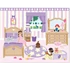 Melissa & Doug Kreatív játék, Újrahasználható matrica készlet, lakberendezés