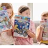 Melissa & Doug kreatív játék, pufi matrica füzet, Mancs Őrjárat - Kaland-öböl