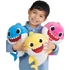 Canenco Baby Shark ölelgetnivaló bébi plüss cápa - 3 féle