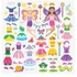 Melissa & Doug Kreatív játék, Pufi matrica készlet, tündér