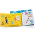 Melissa & Doug kreatív játék, újrahasználható matricakészlet, Azúrkék nyomok és te - Azúrkék kedvenc helyei