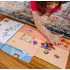 Melissa & Doug kreatív játék, újrahasználható matricakészlet, Azúrkék nyomok és te - Azúrkék kedvenc helyei