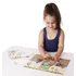 Melissa & Doug Kreatív játék, Újrahasználható matrica készlet, tündérek