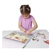 Melissa & Doug Kreatív játék, Újrahasználható matrica készlet, város